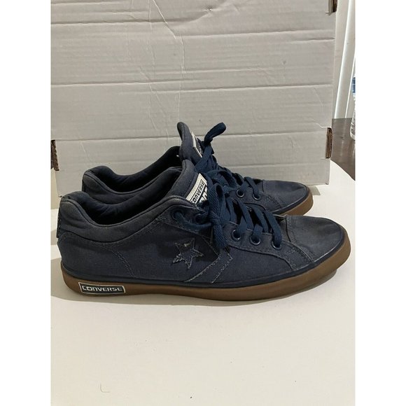 Converse Men's Size 10 Breakpoint Pro Ox Blue & brown Gum Soles skate Sneakers - Picture 3 of 8